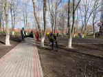 Наша бригада на субботнике — сработала чисто!